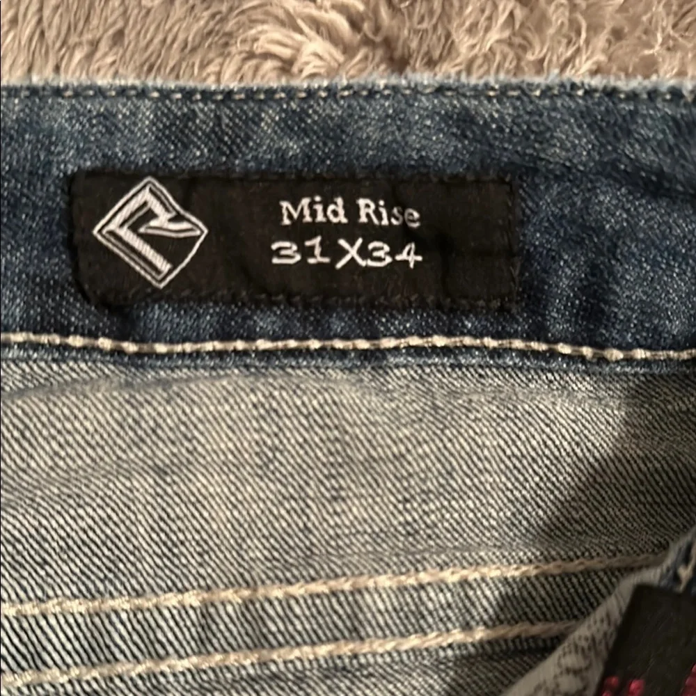 Rock & Roll Cowgirl Bootcut jeans. Mid rise. Size 31 x 34 - Picture 5 of 10